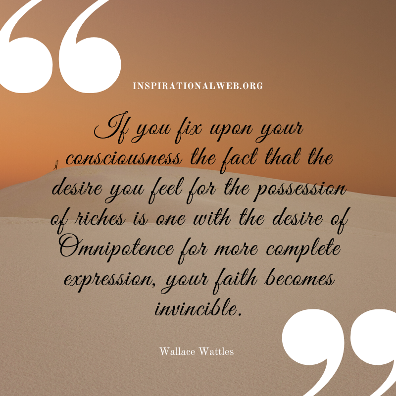wallace wattles quotes science of getting rich
