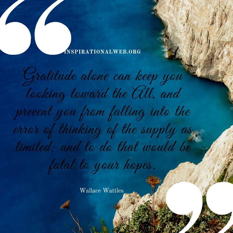 wallace wattles quotes science of getting rich