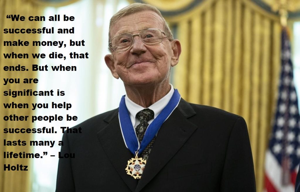 Lou Holtz Quotes