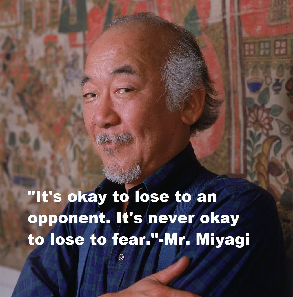 Mr. Miyagi Quotes