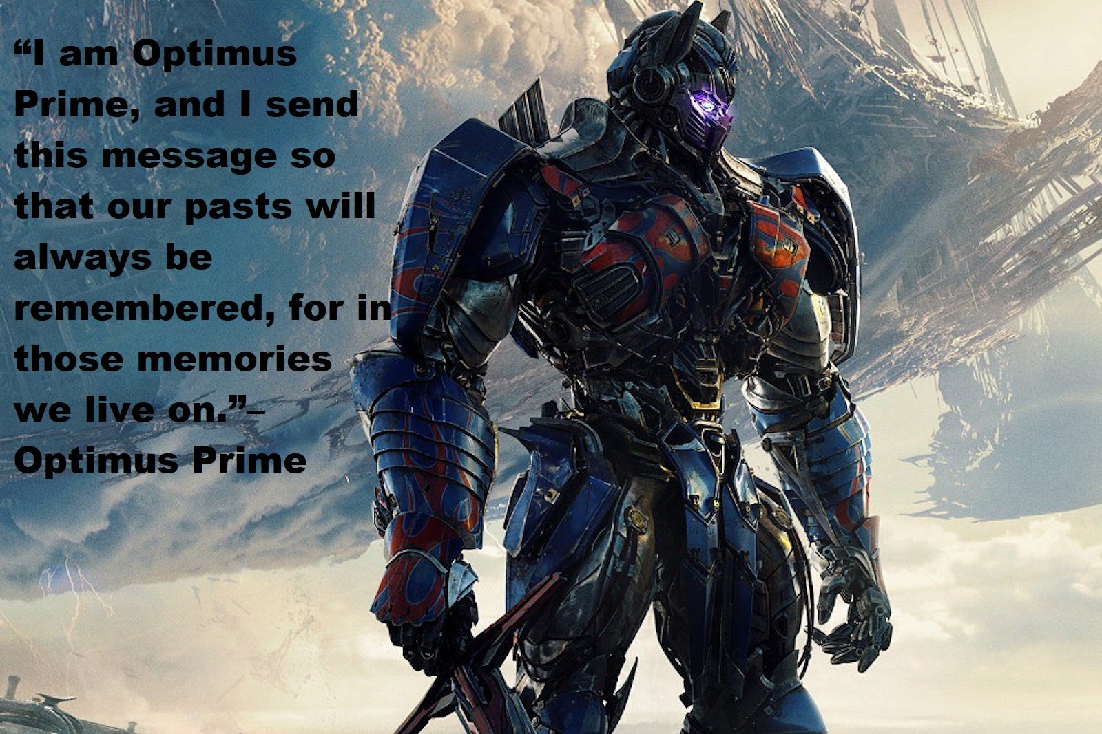 Optimus Prime Quotes