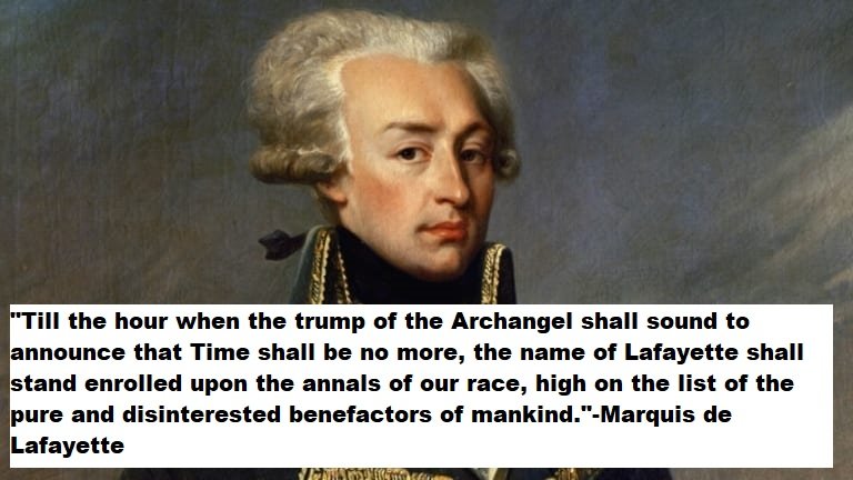 Marquis De Lafayette Quotes