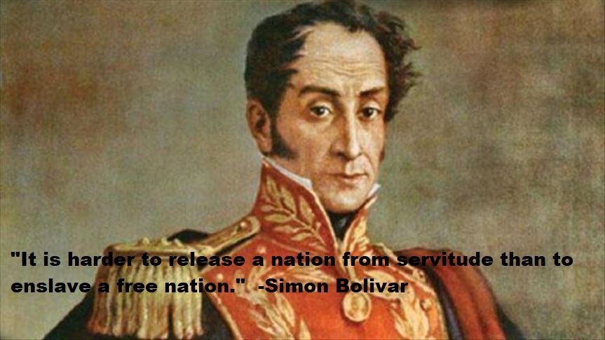 Simon Bolivar Quotes