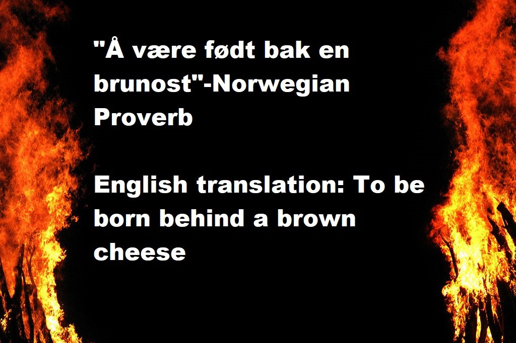 Norwegian Proverbs