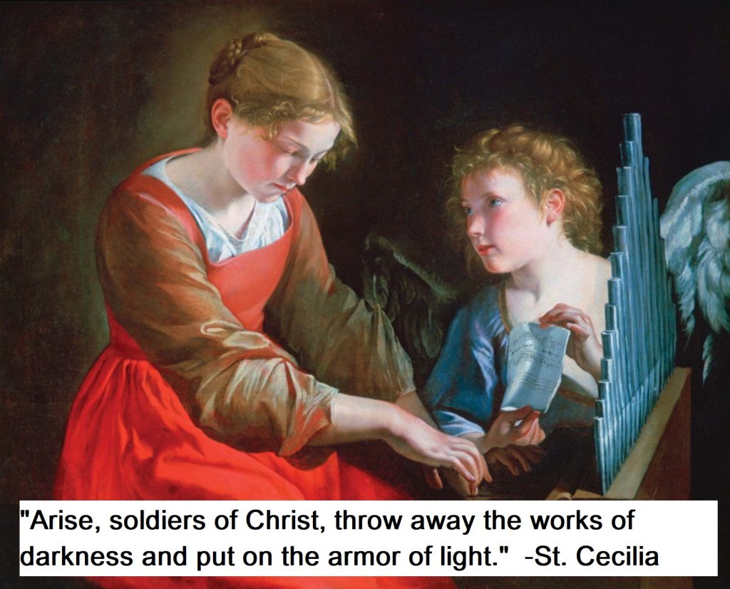 St. Cecilia Quotes