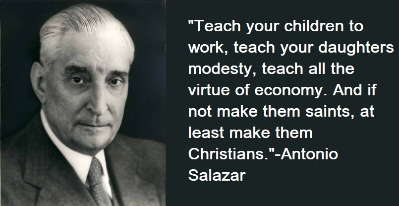 Antonio Salazar Quotes