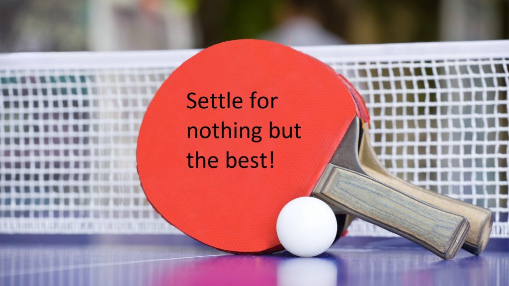 Table Tennis Quotes