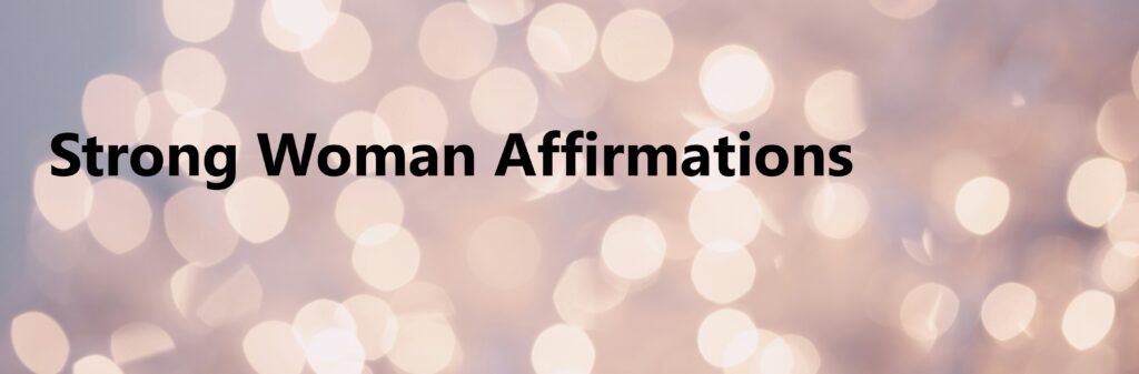 Positive Affirmations for Women