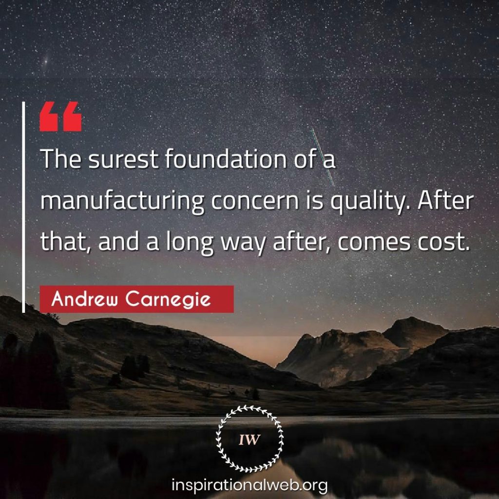 andrew carnegie quotes