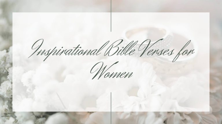 inspirational bible verses for women