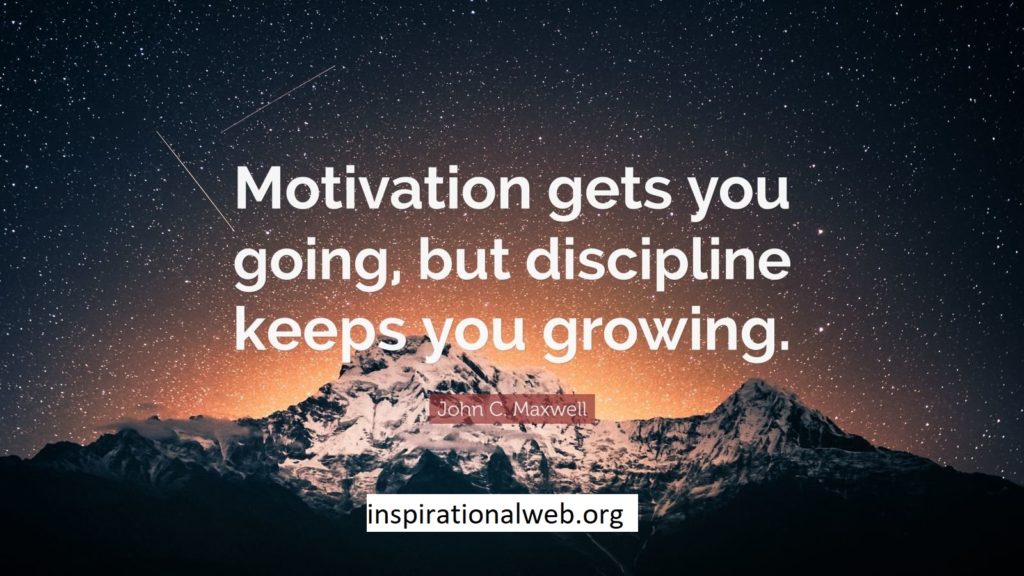 58 Self-Discipline Quotes - Inspirationalweb.org