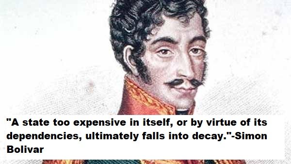 Simon Bolivar Quotes