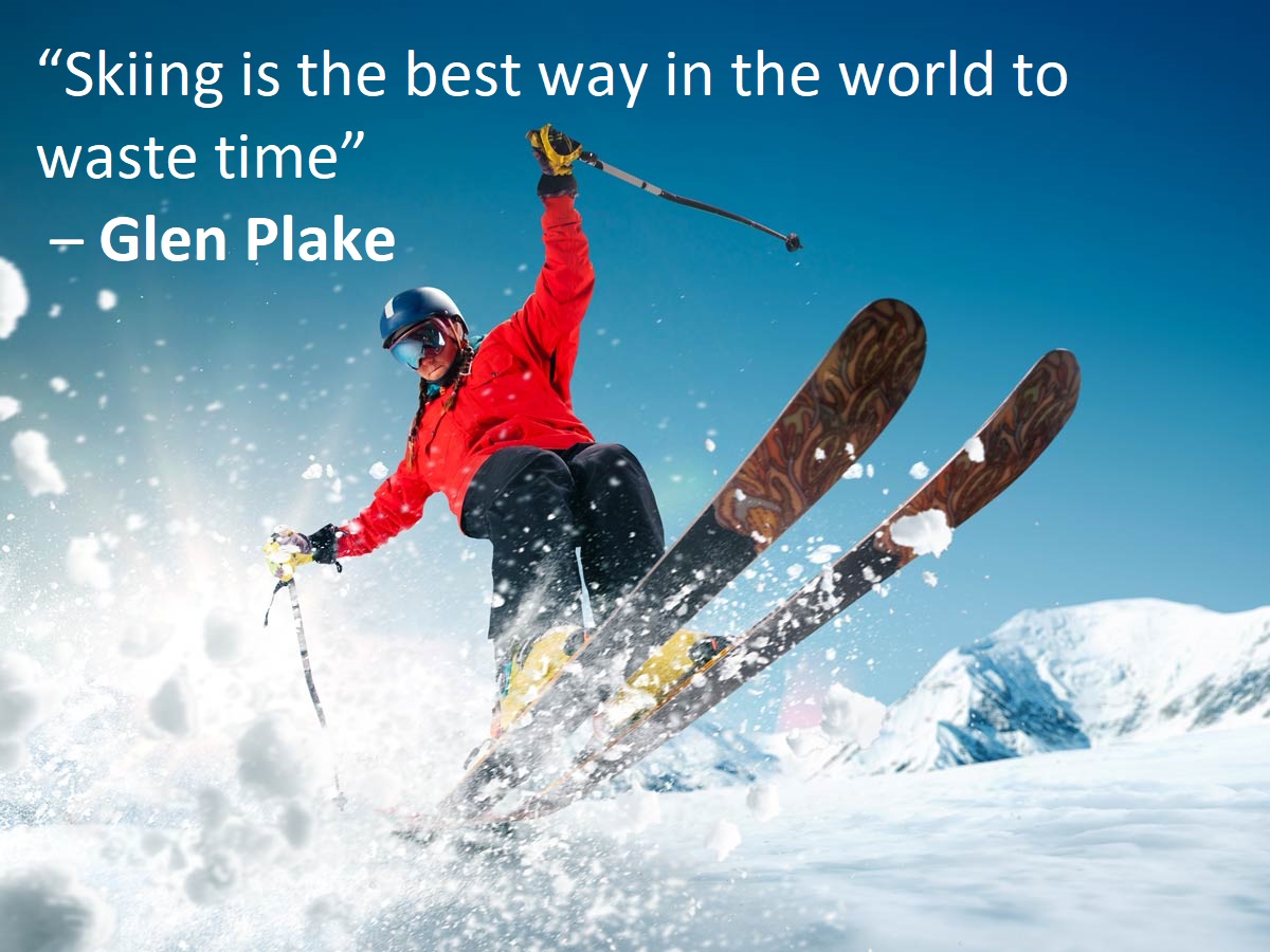 43 Inspirational and Stunning Skiing Quotes | Inspirationalweb.org